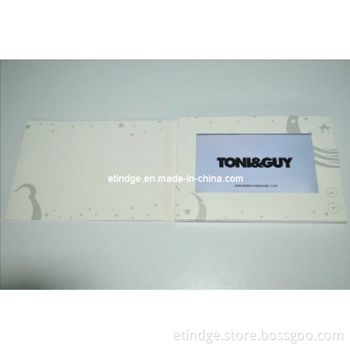 7" 256MB A5 Size Video Greetng Card